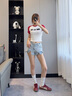 Onitsuka Tiger鬼塚虎新款德訓(xùn)鞋男女鞋 復(fù)古酒紅色休閑板鞋TOKUTEN 1183B938 酒紅色 37.5 曬單實拍圖