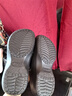 卡駱馳（crocs）經(jīng)典云朵Clog女沙灘洞洞鞋涼拖鞋206750 黑色  39 （39-40）  曬單實(shí)拍圖
