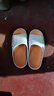 運動(dòng)拖鞋男士夏季戶(hù)外海邊沙灘厚底防滑EVA踩屎感不臭腳拖鞋女 白橙【運動(dòng)外穿/踩屎感】 42-43 【適合41-42碼】 曬單實(shí)拍圖