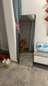 全品屋穿衣鏡全身鏡落地鏡掛門服裝店試衣鏡壁掛鏡掛穿一體簡約北歐風(fēng) 【圓角】赫本黑160*50cm 送貨上門 曬單實(shí)拍圖