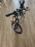 鳳凰（Phoenix）兒童自行車(chē)山地車(chē)男女學(xué)生腳踏車(chē)6-12歲童車(chē) 霸道 黑紅色 18寸 曬單實(shí)拍圖