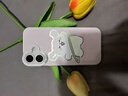 銘長(cháng)跳繩小狗新款帶隱形支架適用蘋(píng)果16手機殼iphone15可愛(ài)情侶款 粉色彩銀【呼啦圈小狗-支架】 iPhone  16 曬單實(shí)拍圖
