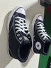 匡威（Converse）官方 莫爾登All Star帆布運動(dòng)休閑板鞋黑色A00811C A00811C 43 曬單實(shí)拍圖
