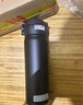 膳魔師（THERMOS）保溫杯不銹鋼水杯磨砂黑500ml保冷杯便攜JNL-502雙十一送禮 曬單實(shí)拍圖