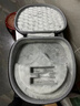 貓倫適用HyperX金士頓颶風(fēng)2耳罩極度未知颶風(fēng)二耳機套暴風(fēng)天箭阿爾法s頭戴式耳機耳罩替換麥克風(fēng)頭梁 【親膚蛋白皮】黑色一對 曬單實(shí)拍圖
