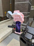 曇蓓漫電動(dòng)車(chē)手機支架小頭盔防雨水電瓶摩托車(chē)騎行外賣(mài)導航支架防曬可愛(ài) 粉色頭盔【車(chē)把款】 【遮陽(yáng)擋雨 穩固不晃 防滑減震】 曬單實(shí)拍圖