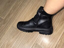 回力君馬丁靴男2025秋冬高幫新款男鞋歐洲站男靴百搭拉鏈鞋韓版休閑鞋潮 8801-黑色單里 41 曬單實(shí)拍圖