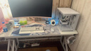 馬塞洛（MASAILUO） 電腦桌電競桌子臺式家用情侶雙人游戲桌直播桌一體電競桌椅套裝 少女粉（單桌）+RGB燈 單人款 長140寬60高74CM 曬單實拍圖