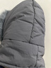 允娜冬季雷鋒帽子女加厚防寒面罩圍脖一體棉帽戶(hù)外防風(fēng)騎行套頭帽子男 深灰色（男女通用） 曬單實(shí)拍圖