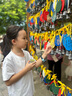 KIDS MAM&DAD女童睡裙夏季2025新款兒童莫代爾睡衣冰絲女孩家居裙公主風(fēng)睡袍 甘石粉 130 曬單實(shí)拍圖