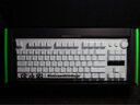 雷蛇（Razer）獵魂光蛛V3專(zhuān)業(yè)競技版 模擬光軸 機械鍵盤(pán) 有線(xiàn)鍵盤(pán) 電競游戲鍵盤(pán) 87鍵 RGB幻彩 白色 曬單實(shí)拍圖