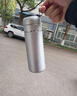 GCCDGM日本品高檔茶水分離保溫杯車(chē)載正品男士泡茶杯水杯子定制logo禮盒 冰裂銀 400ml 曬單實(shí)拍圖