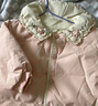 G.DUCKKIDS童裝兒童輕薄羽絨服內膽秋冬季女寶寶衣服加厚保暖嬰幼童洋氣外套 嬰兒粉色 90 （建議寶寶10-12公斤 24-36 曬單實(shí)拍圖