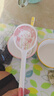 【兩碗兩勺】可愛(ài)小兔飯碗加厚防燙高顏值陶瓷碗米飯碗套裝組合 2碗2勺 曬單實(shí)拍圖