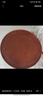 青子悠法式復(fù)古實(shí)木茶幾中古風(fēng)圓形茶桌2025新款美式家用小戶型邊桌家具 胡桃色+橡膠木【直徑80CM】 曬單實(shí)拍圖