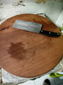 木雅軒花梨木菜板抗菌防霉家用實(shí)木整木砧板圓形案板切菜板廚房占板菜墩 曬單實(shí)拍圖