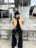 Shelley Jonesvintage卡其色帆布水洗牛仔外套男款美式潮牌翻領(lǐng)底特律工裝夾克 卡其色 XL [推薦120-140斤] 曬單實拍圖