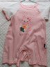 纖絲鳥(niǎo)（TINSINO）嬰兒衣服短袖哈衣爬服A類(lèi)純棉寶寶連體衣周歲滿(mǎn)月衣服 蘿卜兔兔 曬單實(shí)拍圖