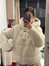 坦博爾泡芙連帽羽絨服女短款韓版面包服小個(gè)子秋冬外套TBF530360D 知春米 S (160) 曬單實(shí)拍圖