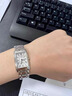 瑞士正品Longines浪琴小方金表鋼帶石英手表黛綽維納鑲鉆時(shí)尚女表 黛綽維納白盤(pán)鋼帶 石英 曬單實(shí)拍圖