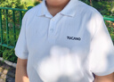 啄木鳥(niǎo)（TUCANO）短袖T恤男夏季時(shí)尚百搭polo打底衫舒適透氣上衣男裝 白色 4XL 曬單實(shí)拍圖