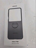 三星（SAMSUNG）Galaxy Z Flip6/Flip7FE/W25Flip 原裝手機殼 指環(huán)式硅膠保護殼  保護套 手機套 灰色 曬單實(shí)拍圖