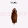 蔻馳（COACH）奧萊女士LAUREL單肩包腋下斜挎包流浪包時(shí)尚百搭 IM/松露色 混合色 曬單實(shí)拍圖