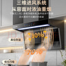 榮事達油煙機家用抽油煙機大吸力吸油煙機頂側雙吸一級能效出租房7字型煙機燃氣灶套裝品牌補貼以舊換新 高配款900寬自動(dòng)清潔+大燈觸屏+揮手感應 上門(mén)安裝+全國聯(lián)保 曬單實(shí)拍圖
