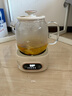 美的（Midea）花漾0膠水全玻璃全自動養(yǎng)生壺 辦公室多功能煮茶壺 燒水壺恒溫電熱水壺煮茶器花茶壺1L YS10B101 曬單實拍圖