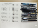 uni三菱 uni-ball UMR-85N按動(dòng)筆芯0.5mm中性筆黑色替芯 適用簽字筆UMN-155 105 152 207等系列 10支 曬單實(shí)拍圖