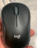 羅技（Logitech）M185鼠標 無線鼠標 辦公鼠標 對稱鼠標 黑色灰邊 帶無線2.4G接收器 曬單實拍圖