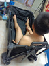 原始人露營(yíng)推車(chē)戶(hù)外營(yíng)地拖車(chē)超大可折疊手推野餐野營(yíng)手拉車(chē)小拉車(chē) 230L 曜黑【后開(kāi)越野款】+桌板 曬單實(shí)拍圖