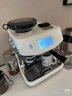 鉑富（Breville）BES881 半自動(dòng)咖啡機 家用意式 智能觸摸屏 智能輔助壓粉系統 恒溫萃取 大容量水箱 海鹽白 曬單實(shí)拍圖