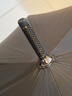 左都（ZUODU）自動(dòng)碳纖維超輕大號雙人長(cháng)柄雨傘加大加厚固抗風(fēng)黑膠晴雨兩用 碳素黑8骨【超大傘面138cm】 曬單實(shí)拍圖