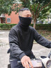 京騎奕行圍脖冬季男保暖脖套女加絨加厚防寒面罩騎行防風(fēng)護臉護頸圍巾 保暖圍脖-黑色 曬單實(shí)拍圖