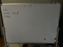 紫薇星 白板寫(xiě)字板支架式移動(dòng)黑板架子商用辦公兒童粉筆小黑板家用教學(xué)白班磁性看板 【銷(xiāo)量款】90*120雙面白板+雙杠支架 曬單實(shí)拍圖