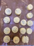 展藝即食熟咸蛋黃200g20粒 烘焙餡料紅心蛋黃酥雞翅麻薯咸鴨蛋原料  曬單實(shí)拍圖