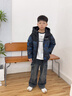 波司登25年冬羽絨服鴨絨男女兒童5A抗菌合體短款加厚防寒連帽外套 曬單實(shí)拍圖