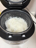 美的（Midea）電飯煲4l/5升家用ih立體加熱1300W大火力香甜精鐵厚釜智能電飯鍋柴火飯上蓋可拆3-4-5-6-8-10個(gè)人 4L 【線(xiàn)下同款】仿古IH灶火 | 精鐵厚釜 曬單實(shí)拍圖