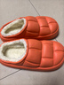 京悠雨德國棉拖鞋女冬季室內家居家用防水可外穿加絨保暖厚底防滑情侶棉 焦糖【升級款】【防臭 防水防污】 36 37 【內長(cháng)約23cm】 曬單實(shí)拍圖