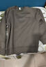 森馬（Semir）衛衣男發(fā)熱抑菌抓絨內搭上衣秋冬字母印花套頭衫潮101724116105 曬單實(shí)拍圖