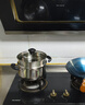 愛(ài)仕達（ASD）湯鍋 304不銹鋼小蒸鍋 帶蒸屜燉煮鍋 20CM燃氣電磁爐通用奶鍋B1-Z 曬單實(shí)拍圖