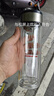 【?京東物流配送】高硼硅雙層玻璃杯大容量泡茶杯水杯子茶水分離 【雙層加厚】茶杯 350ml 1只 曬單實(shí)拍圖
