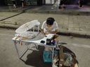 湯能優(yōu)品折疊桌戶外夜市擺攤地推便攜式折疊小桌子簡易家用折疊餐桌椅組合 極光白100*50【三擋調(diào)節(jié)-單桌】 曬單實(shí)拍圖