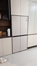 美的（Midea）首創(chuàng  )45cm超薄嵌入餐邊柜家用客廳冰箱左餐右廚大容量底部散熱十字四開(kāi)門(mén)國家補貼BCD-427WUSGPZM 曬單實(shí)拍圖