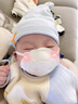 袋鼠醫(yī)生（DR.ROOS）兒童3d立體嬰兒口罩0-6個月寶寶0-3歲嬰幼兒6支透氣防花粉塵柳絮 曬單實拍圖
