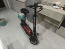 希洛普（SEALUP） 鋰電池電動(dòng)滑板車(chē) 便攜可折疊電動(dòng)車(chē) 代駕兩輪代步車(chē)迷你電動(dòng)車(chē) 36V黑/朝陽(yáng)真空胎/3C金宇星/30-40km 曬單實(shí)拍圖