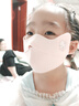 語(yǔ)嬉兒童卡通可愛(ài)口罩秋冬季女童防風(fēng)保暖面罩女孩男童庫洛米防寒防凍 1#粉色 3-12歲 曬單實(shí)拍圖