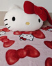 野獸派家居（tbh）三麗鷗Hello Kitty二合一法蘭絨抱枕毯空調毛毯午睡毯車(chē)載靠枕毯 曬單實(shí)拍圖