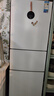 美的（Midea）283白色三門(mén)三開(kāi)門(mén)大容量家用小型電冰箱一級能效風(fēng)冷無(wú)霜租房小冰箱多門(mén)以舊換新【國家補貼】 曬單實(shí)拍圖